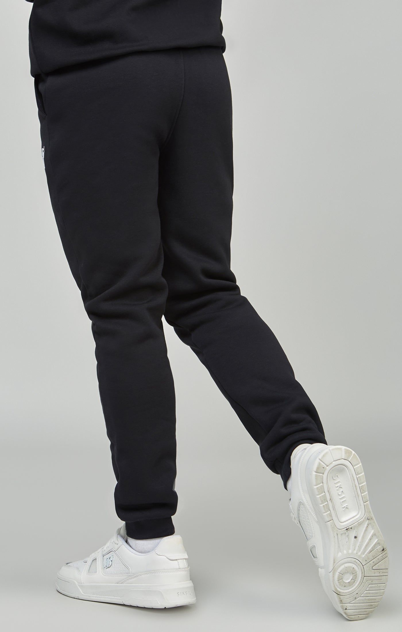 Boys Black Essentials Jogger sold by Siksilk product image thumbnail 4