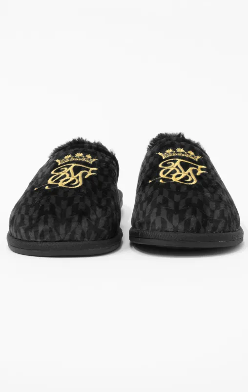 Messi x SikSilk Black Slippers sold by Siksilk