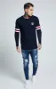 SikSilk Tournament Tee - Navy sold by Siksilk