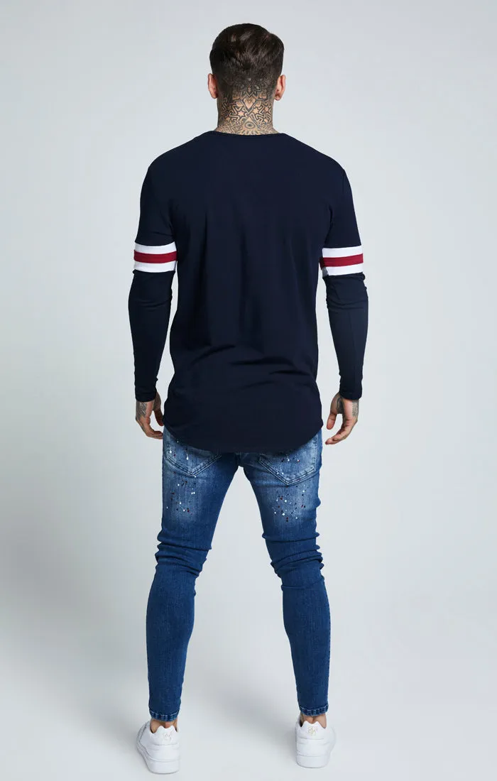 SikSilk Tournament Tee - Navy sold by Siksilk product image thumbnail 3