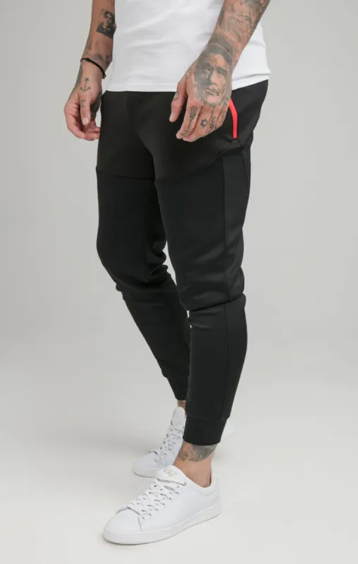 Black Covert Function Pant sold by Siksilk