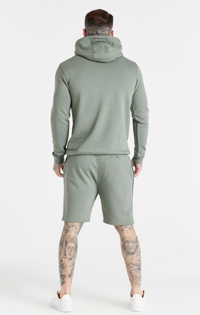 Khaki Smart Overhead Hoodie sold by Siksilk product image thumbnail 6
