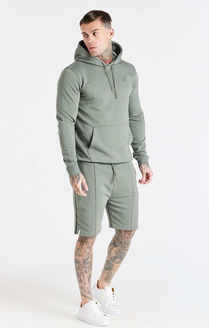 Khaki Smart Overhead Hoodie sold by Siksilk product image thumbnail 3