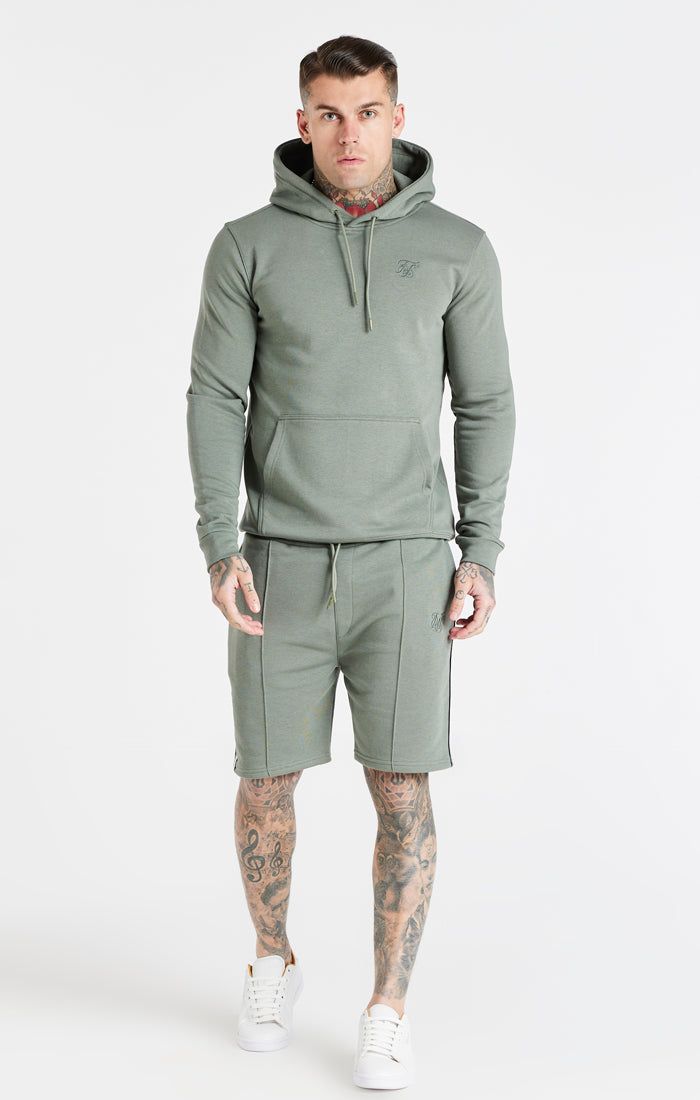 Khaki Smart Overhead Hoodie sold by Siksilk product image thumbnail 4