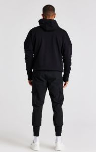 Black Oversized Hoodie sold by Siksilk