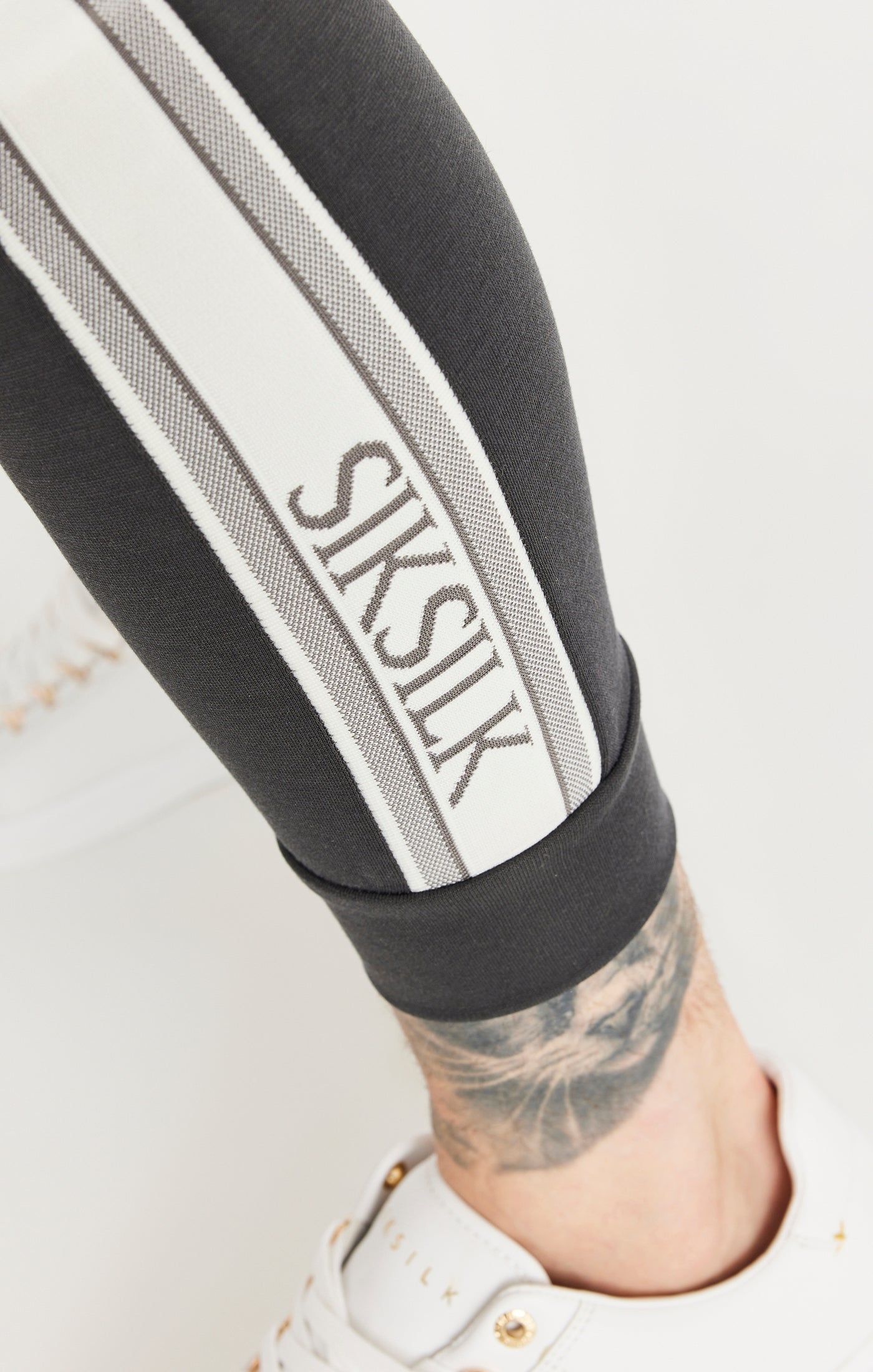 SikSilk Elevate Tape Pants - Grey sold by Siksilk product image thumbnail 5