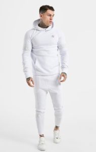 SikSilk Dynamic Overhead Hoodie  - White sold by Siksilk