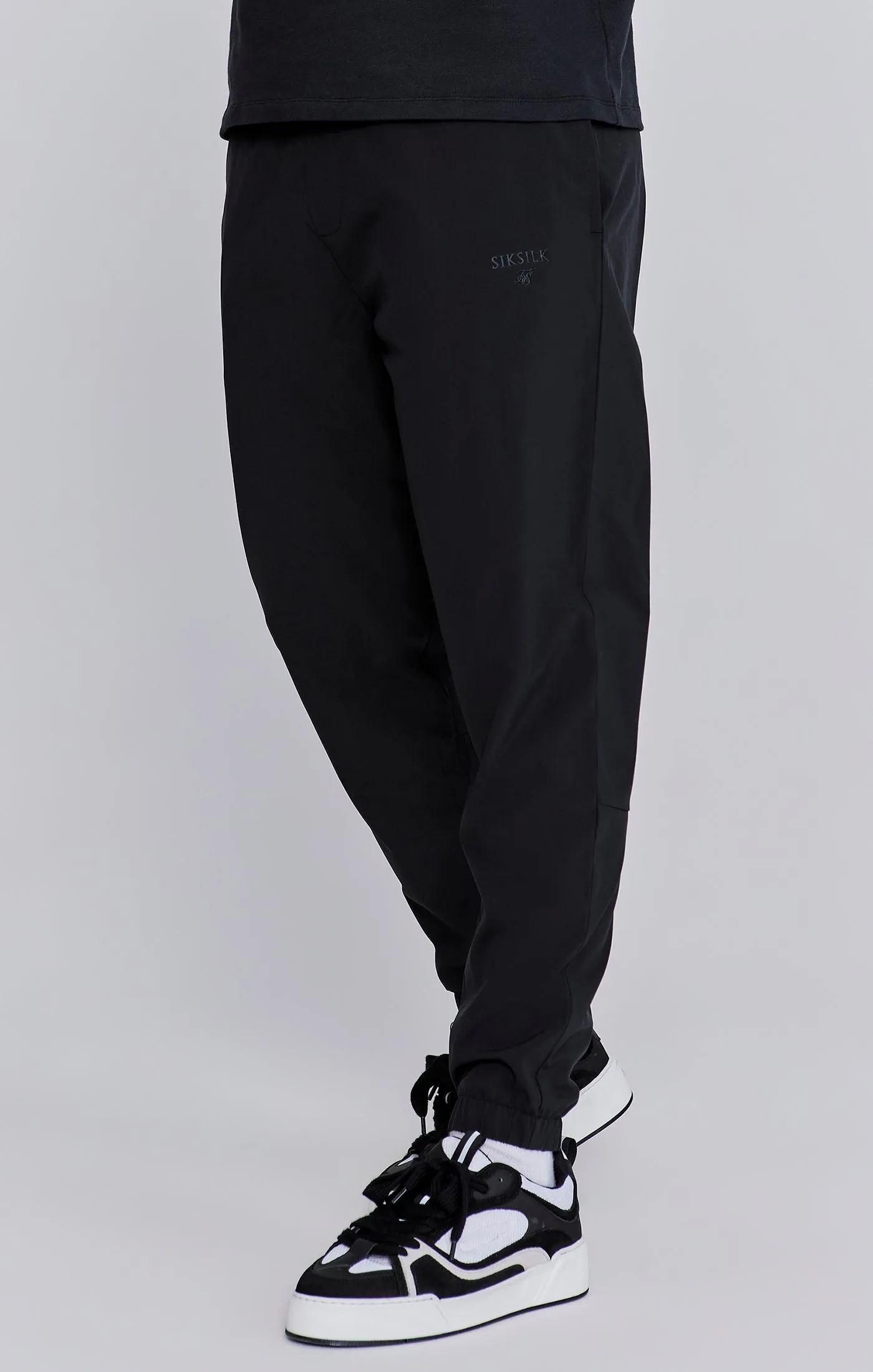 Black Smart Pant sold by Siksilk