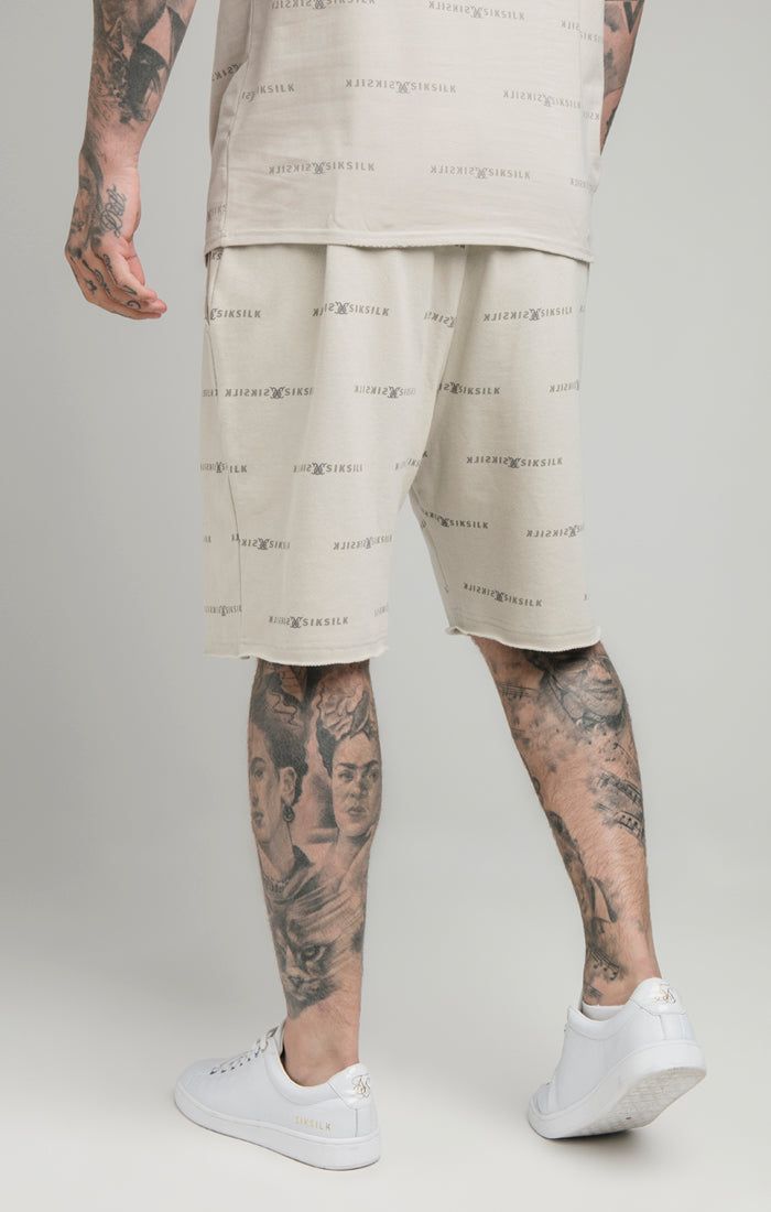 Beige Reflect Print Short sold by Siksilk product image thumbnail 2