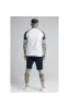 SikSilk Raglan Tech Tee - White sold by Siksilk