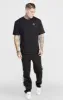 Black Open Cuff Track Pant W Gothic Taping sold by Siksilk