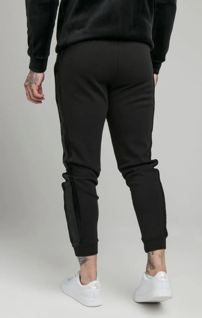 Black Opulent Taped Cuffed Pant sold by Siksilk product image thumbnail 3