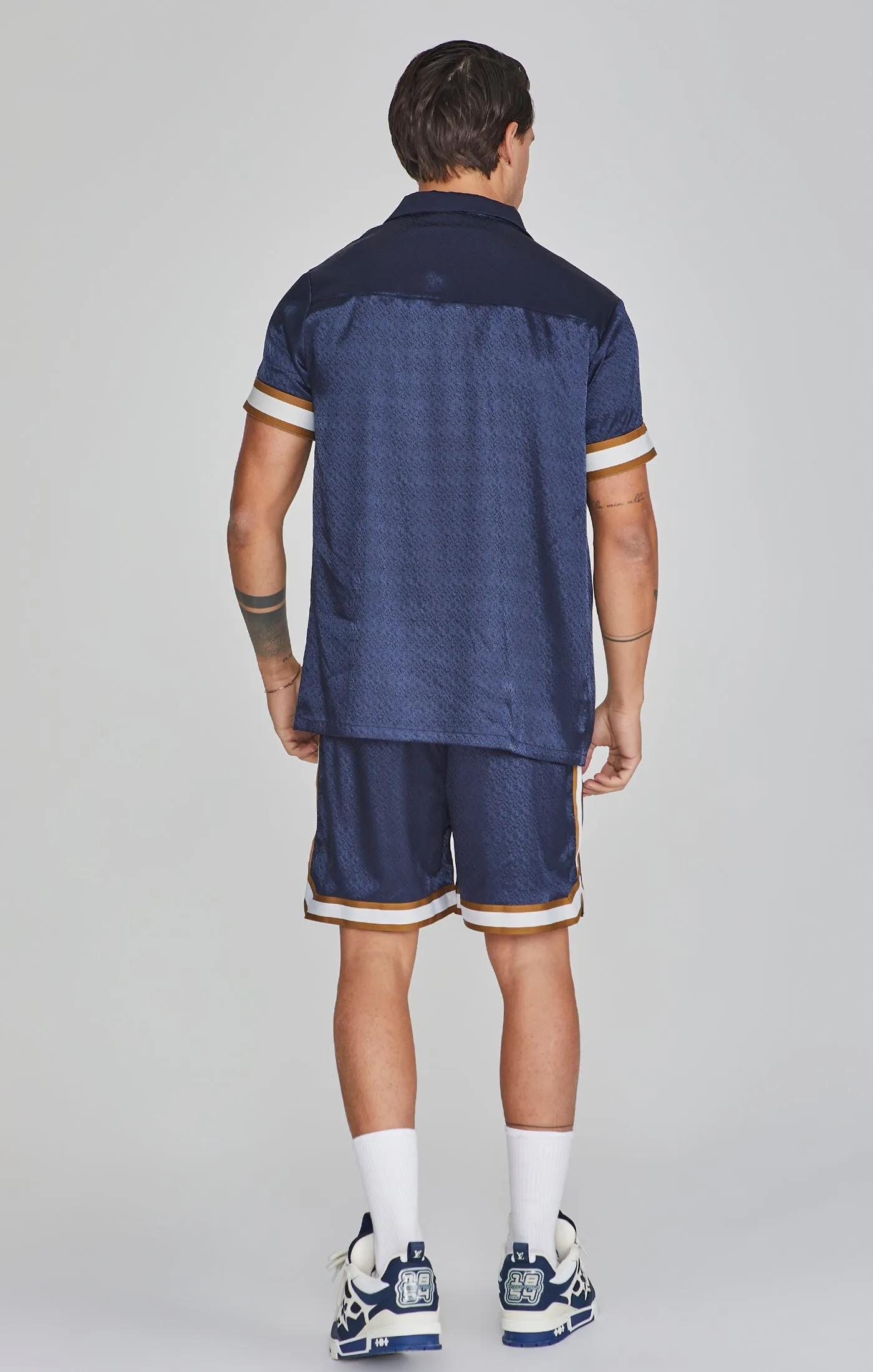 Navy Resort Shorts sold by Siksilk product image thumbnail 5