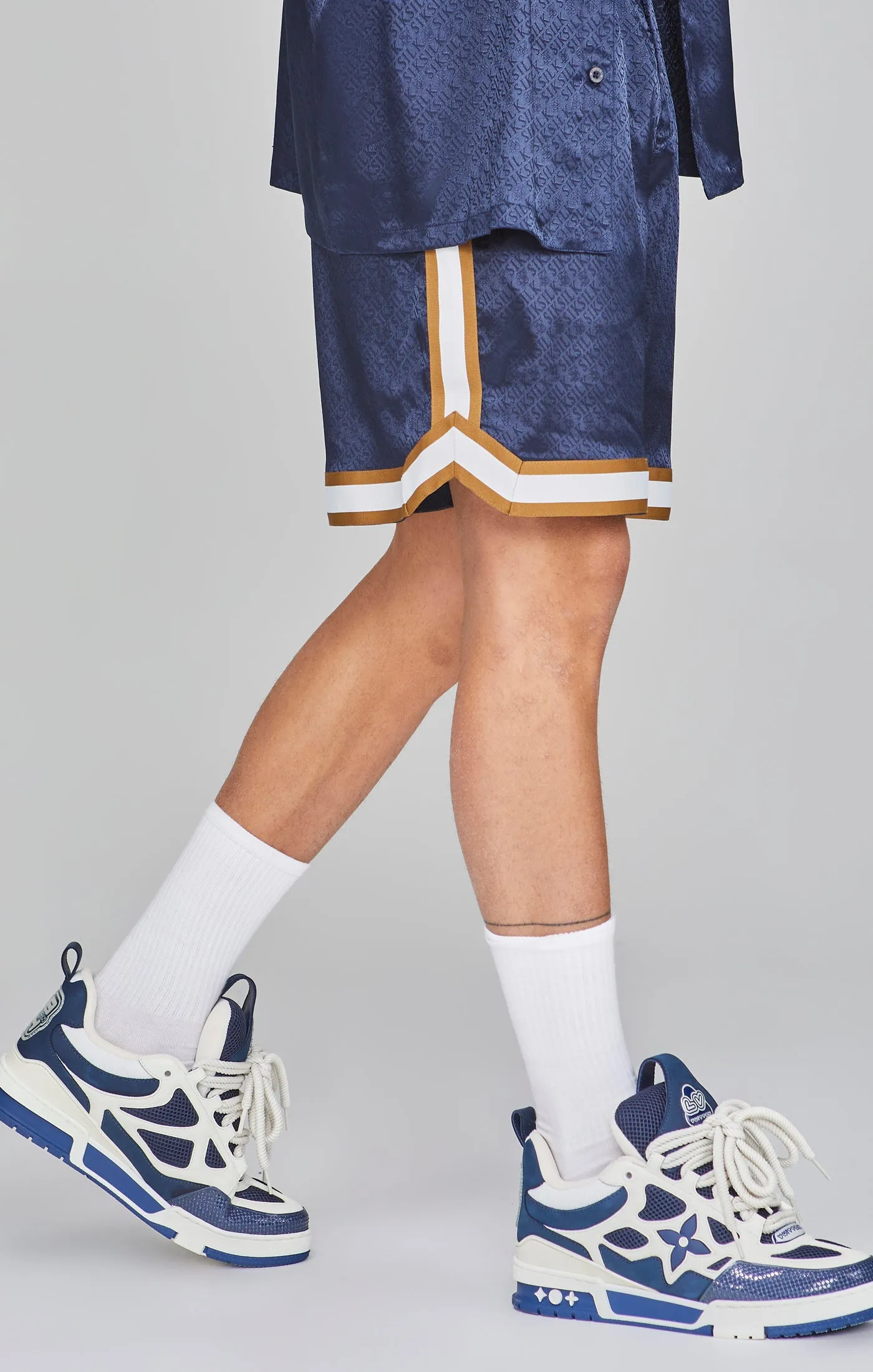 Navy Resort Shorts sold by Siksilk product image thumbnail 3