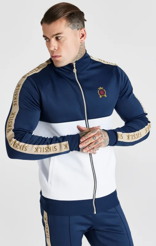 Navy Track Jacket sold by Siksilk