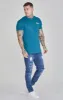 Blue Relaxed Fit T-Shirt sold by Siksilk