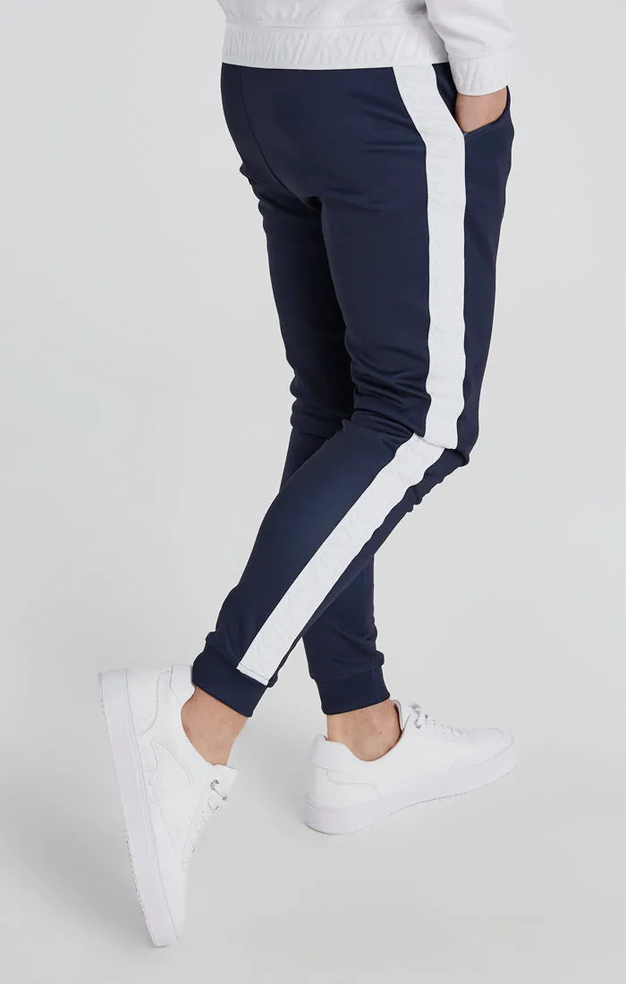 Boys Navy Taped Jogger sold by Siksilk product image thumbnail 4