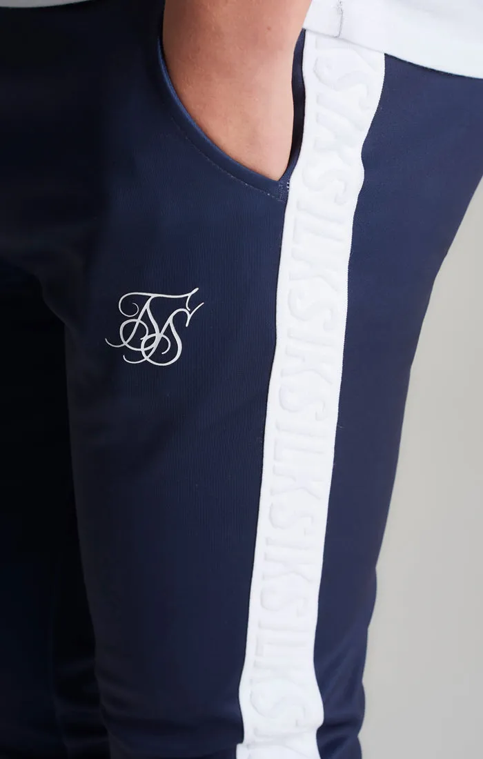 Boys Navy Taped Jogger sold by Siksilk product image thumbnail 5