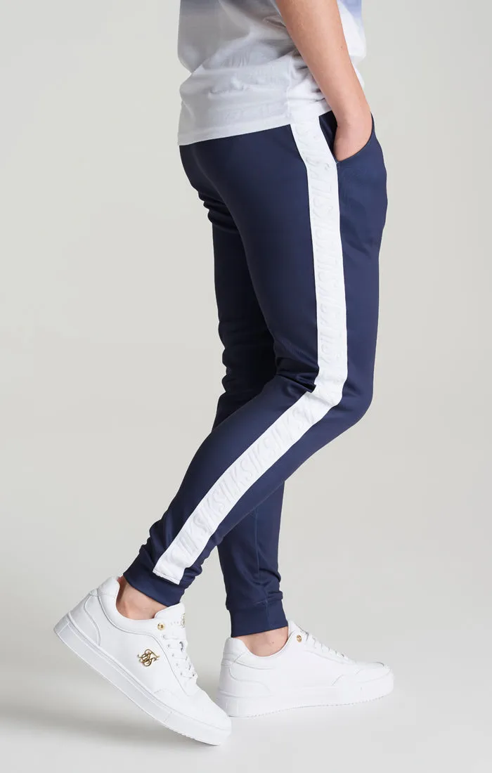 Boys Navy Taped Jogger sold by Siksilk product image thumbnail 2