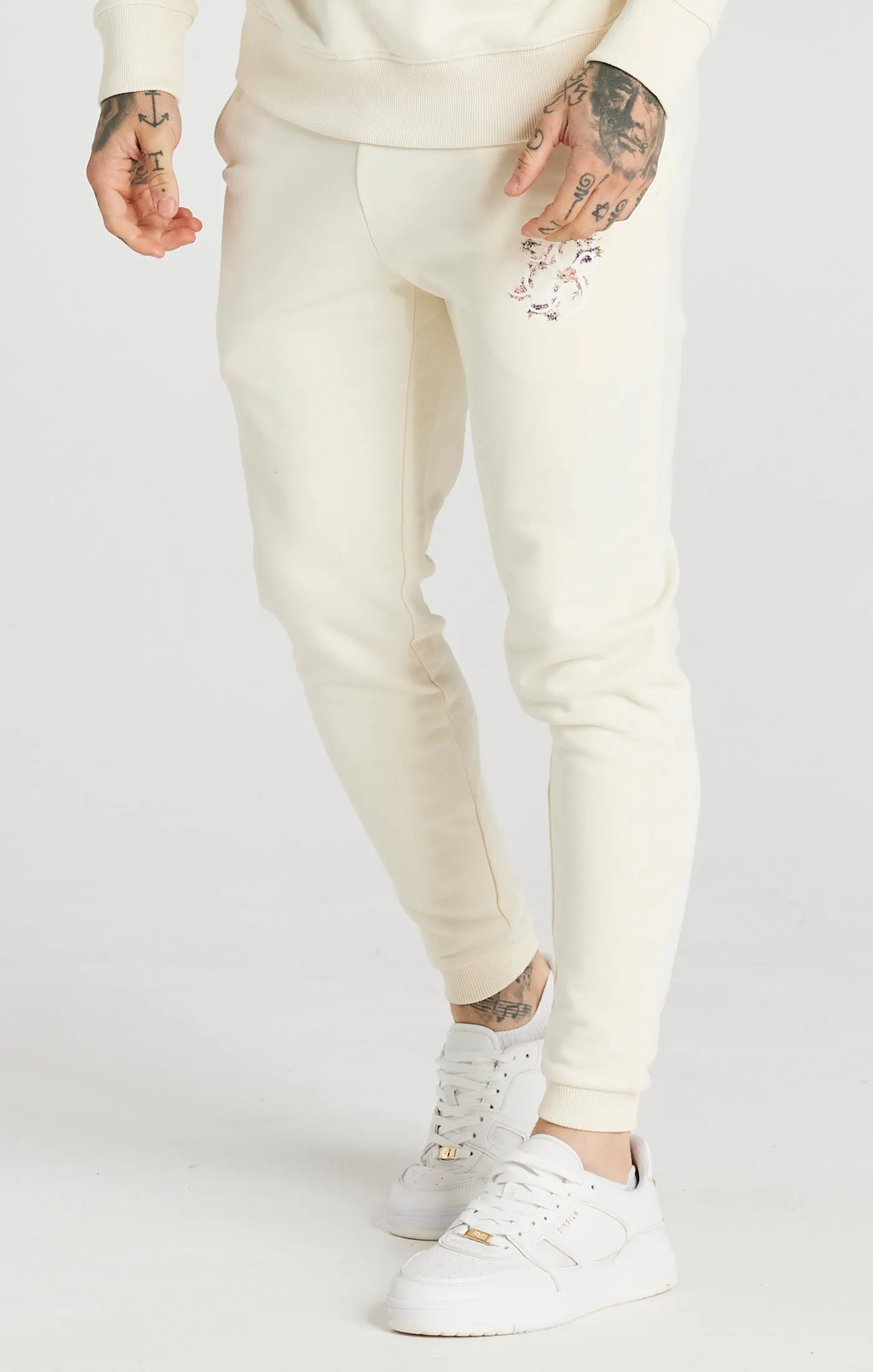 Ecru Faded Floral Jogger sold by Siksilk product image thumbnail 2