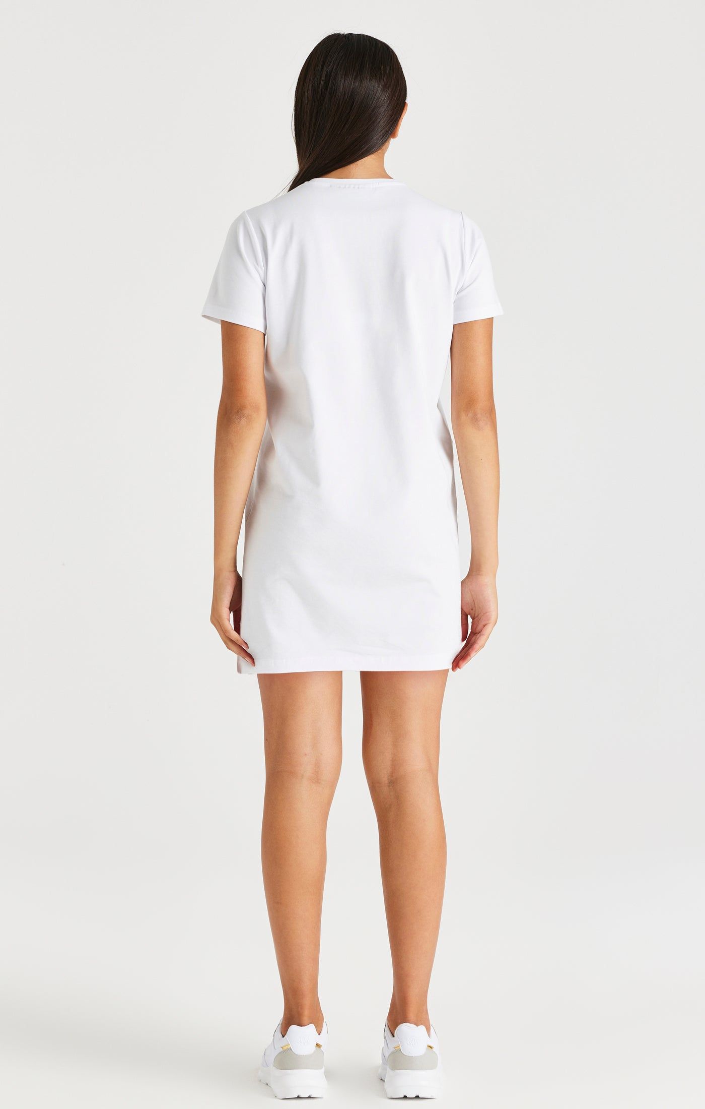 SikSilk Signature T-Shirt Dress - White sold by Siksilk product image thumbnail 5