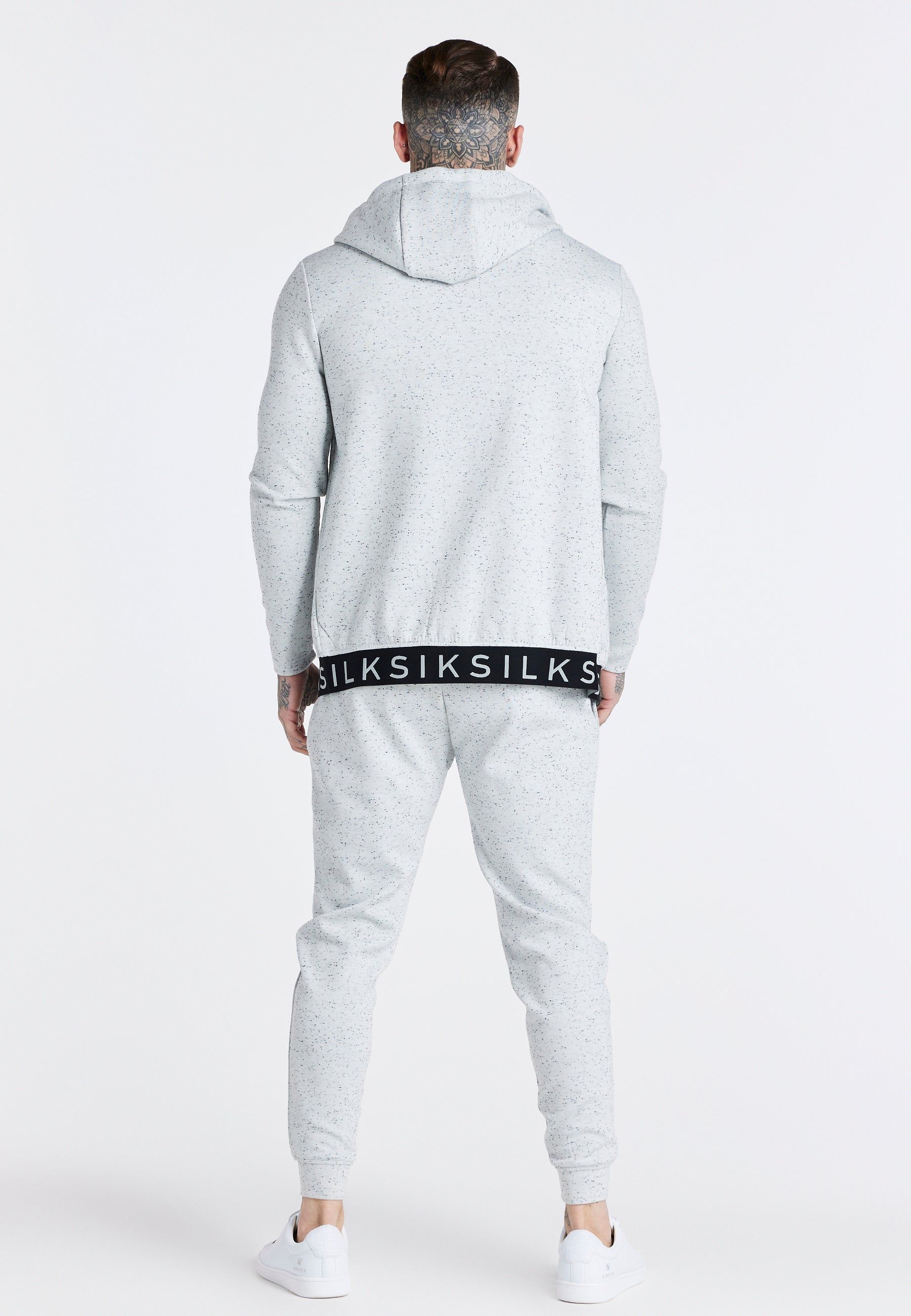 Grey Neps Jogger sold by Siksilk product image thumbnail 5