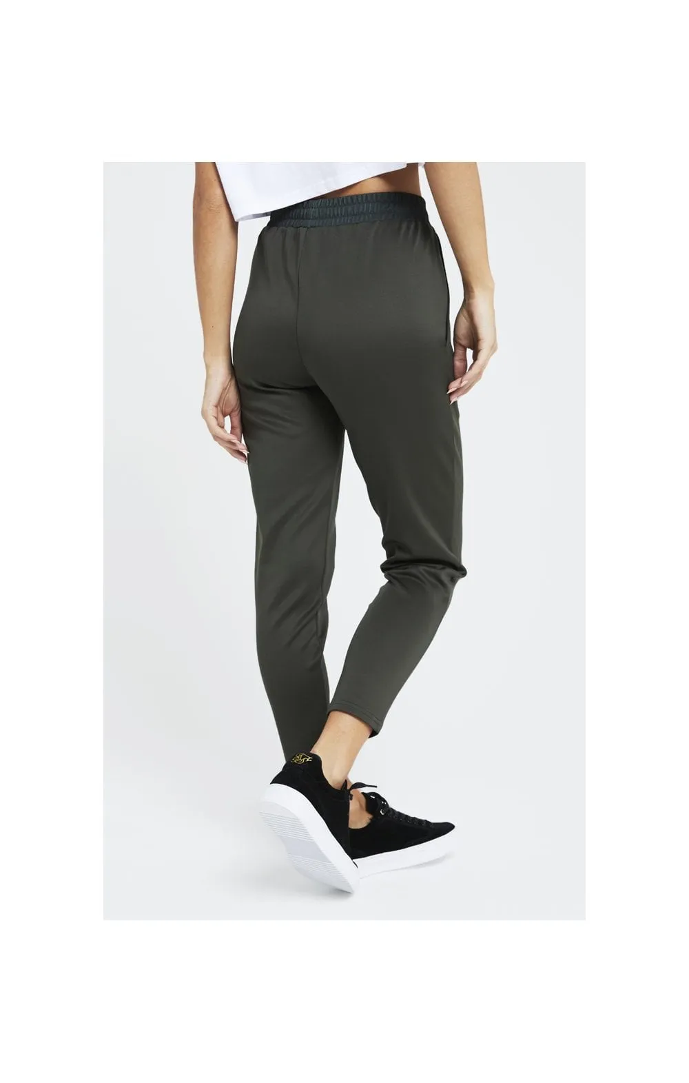 SikSilk Poly Track Joggers - Khaki sold by Siksilk product image thumbnail 4