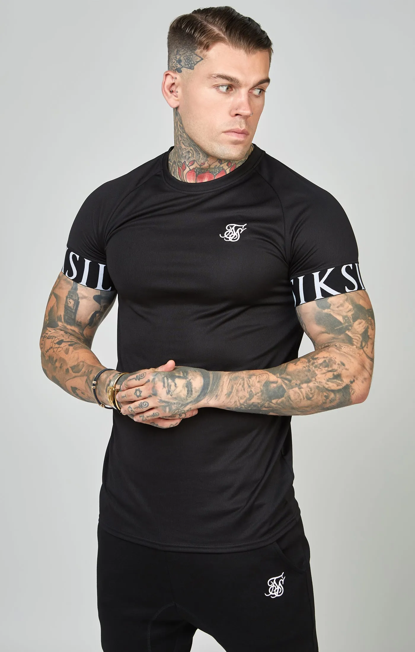 Short Sleeve Dynamic Tech T-Shirt sold by Siksilk product image thumbnail 4