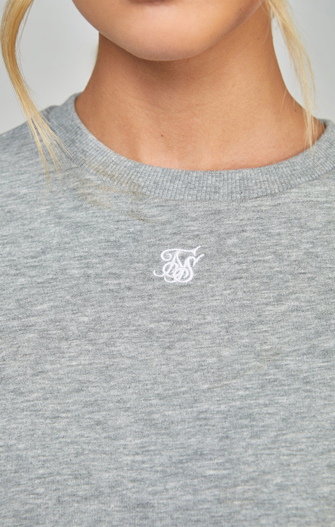 Grey Marl Essential Sweatshirt sold by Siksilk product image thumbnail 3