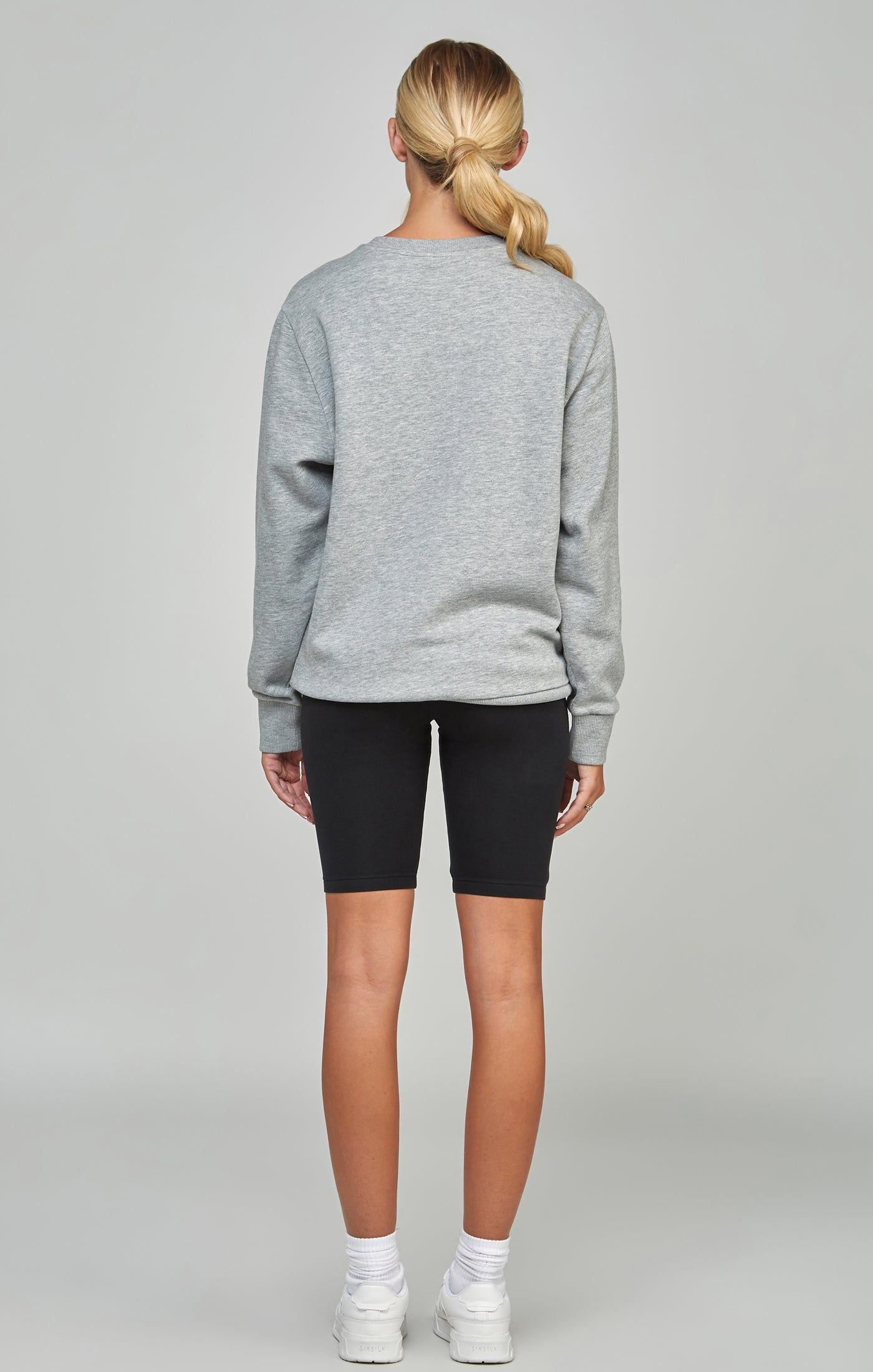 Grey Marl Essential Sweatshirt sold by Siksilk product image thumbnail 5