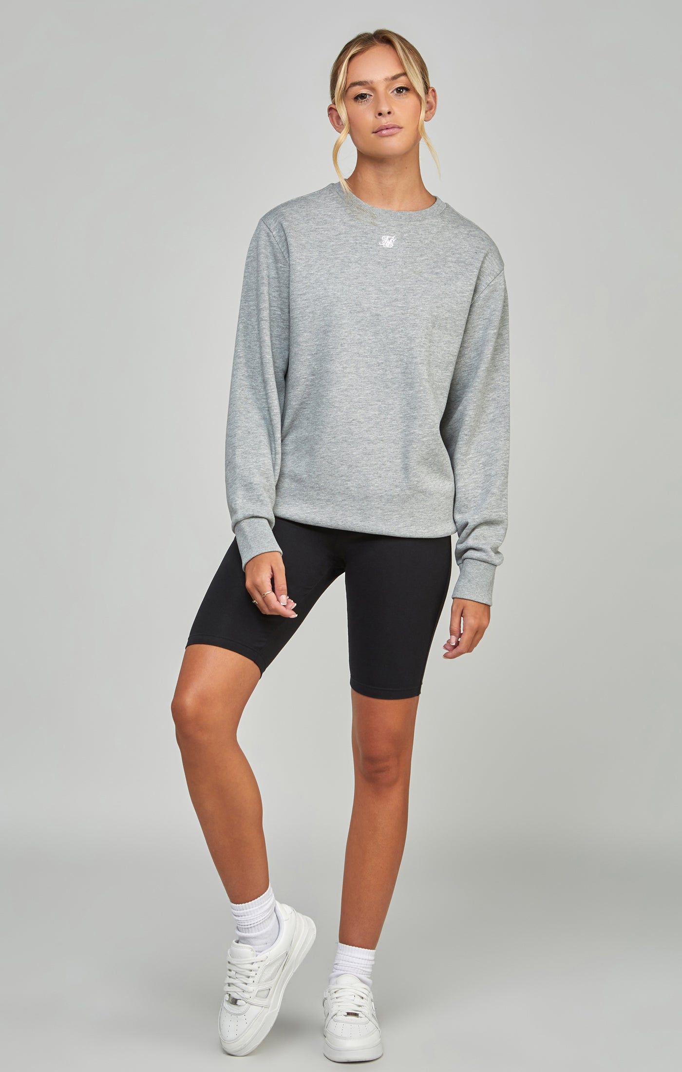 Grey Marl Essential Sweatshirt sold by Siksilk product image thumbnail 2