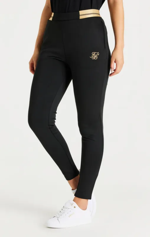 Black Track Pant sold by Siksilk