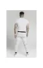 SikSilk Straight Hem Gym Tee - Grey,Black & Gold sold by Siksilk