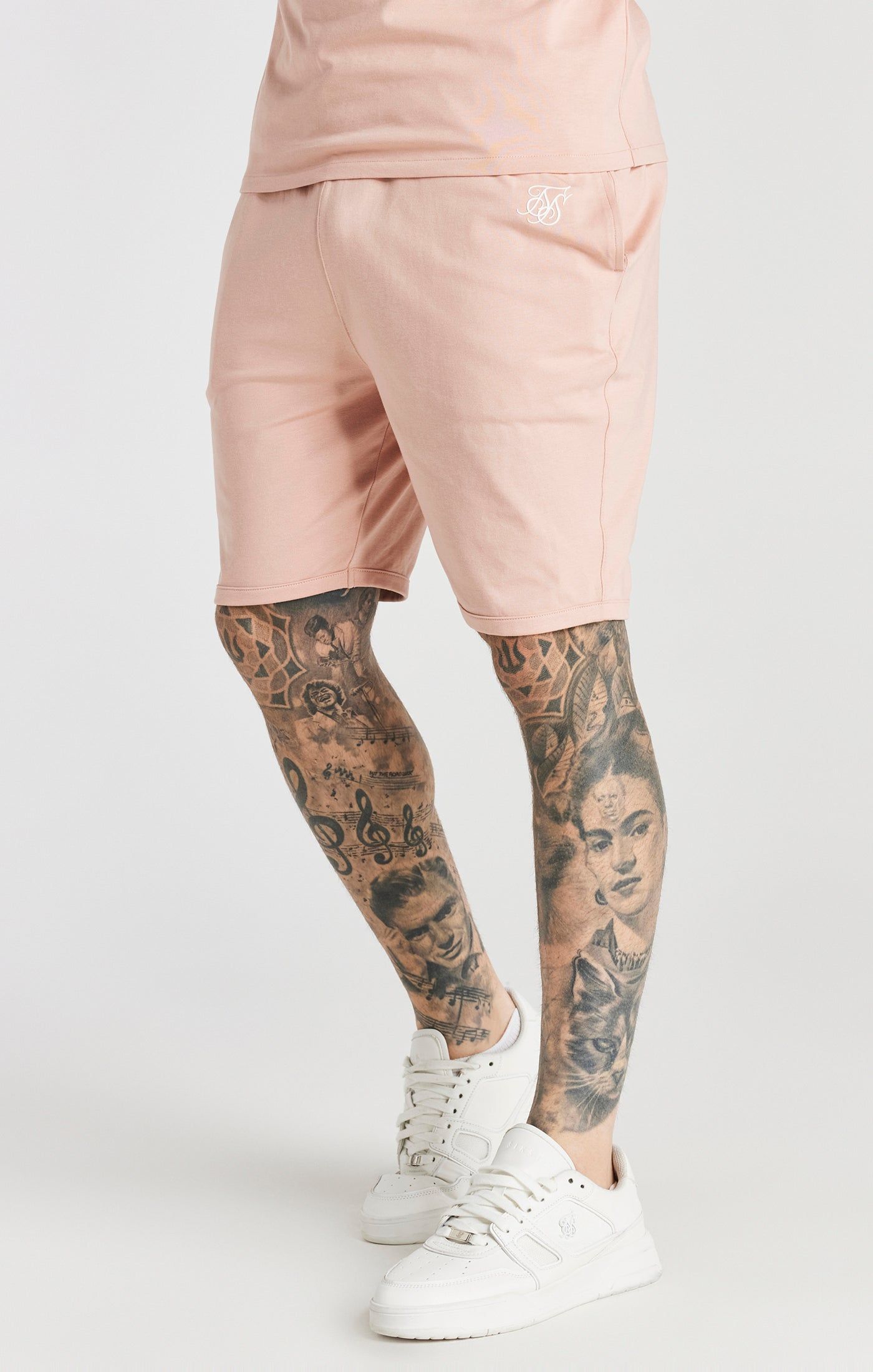 Pink Twin Set T-Shirt And Short sold by Siksilk product image thumbnail 5