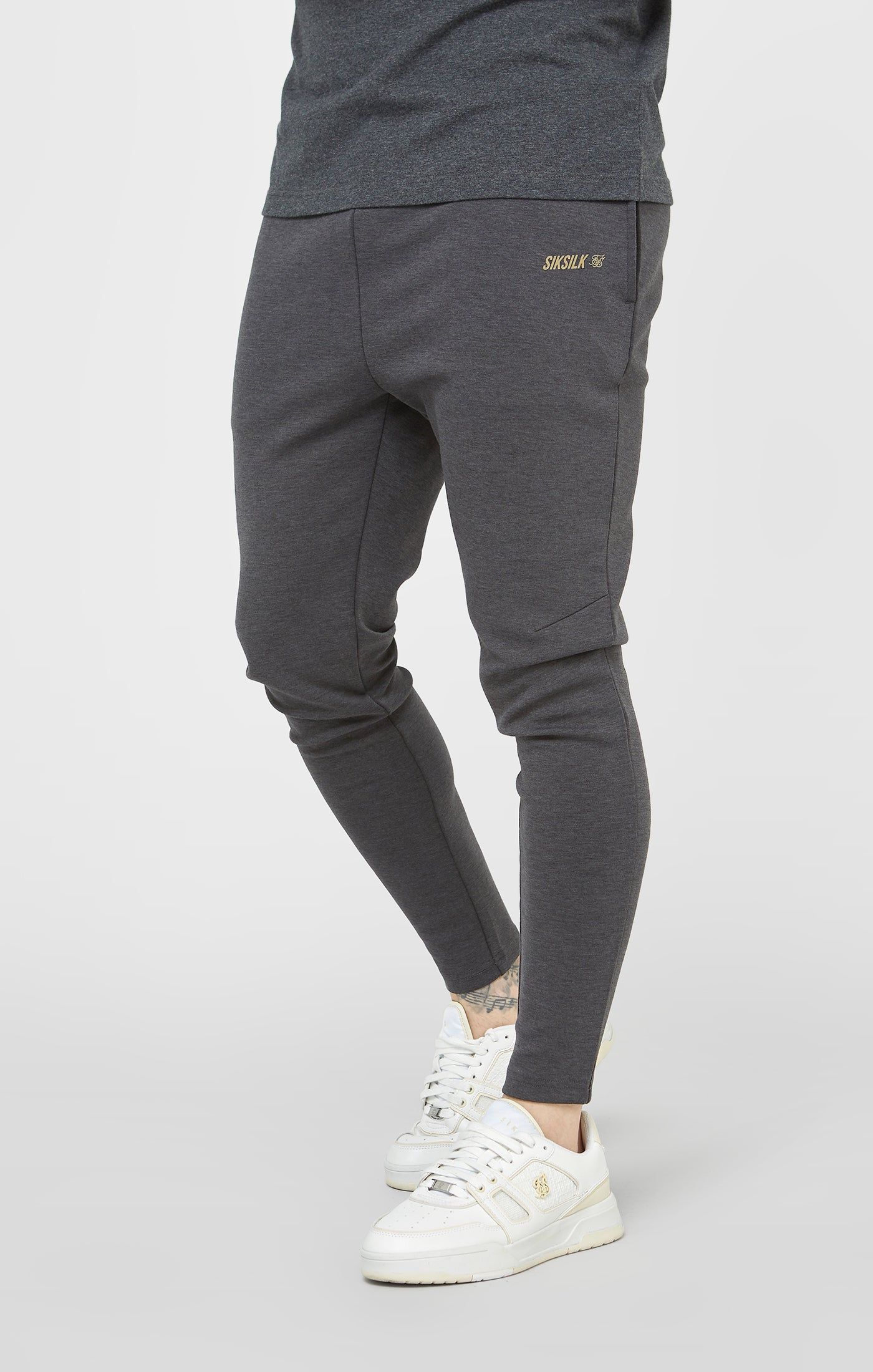 Charcoal Sports Track Pant sold by Siksilk