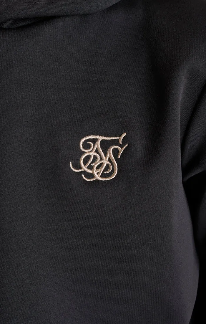 Boys Black Taped Overhead Hoodie sold by Siksilk product image thumbnail 3