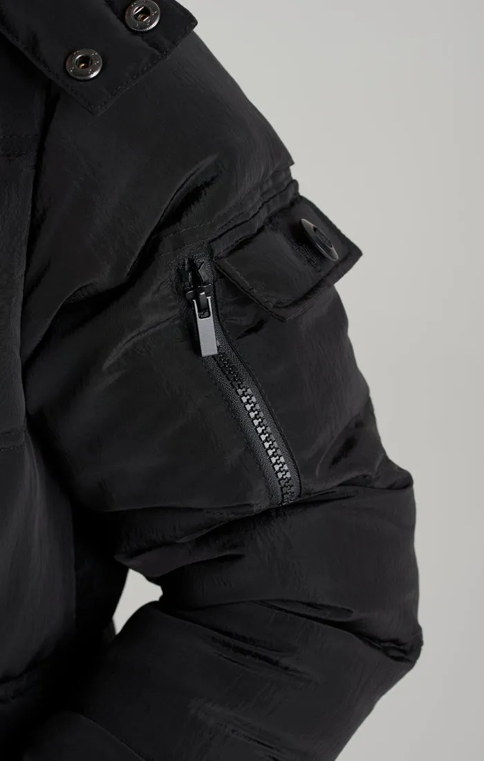 Boys Black Puff Parka sold by Siksilk product image thumbnail 4