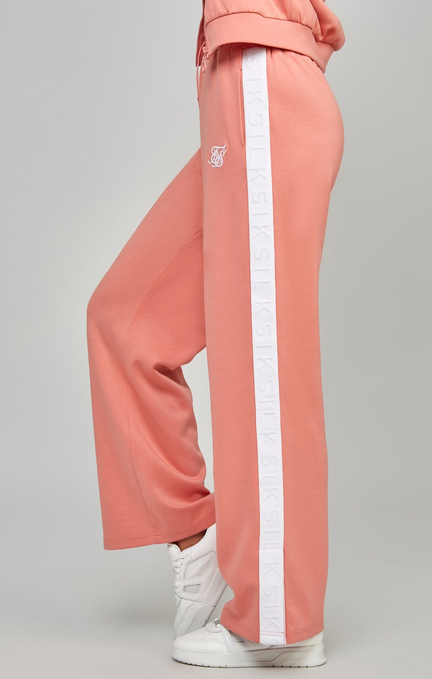 Coral Taped Wide Leg Pant sold by Siksilk product image thumbnail 3