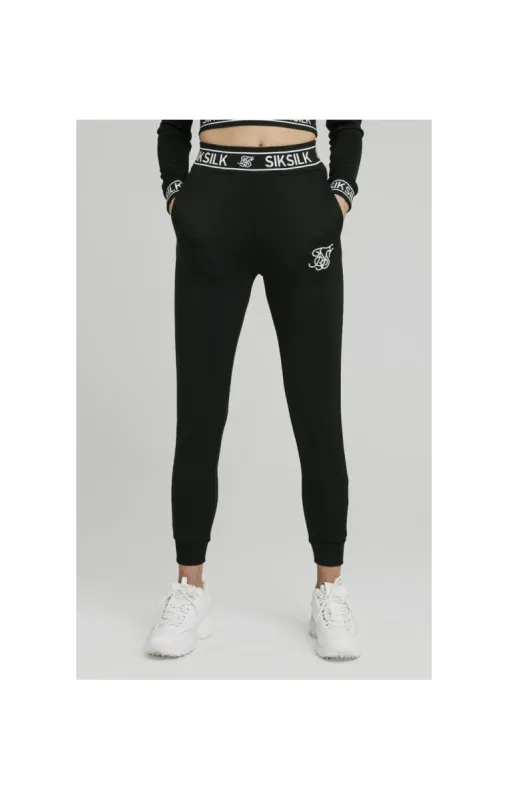 SikSilk Track Pants - Black sold by Siksilk