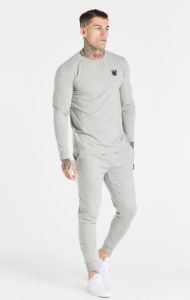 Grey Essential Fitted Jogger sold by Siksilk
