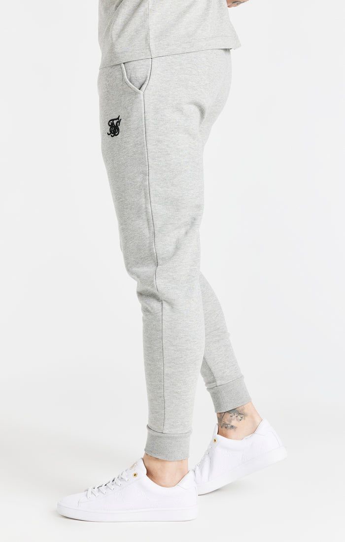 Grey Essential Fitted Jogger sold by Siksilk product image thumbnail 2