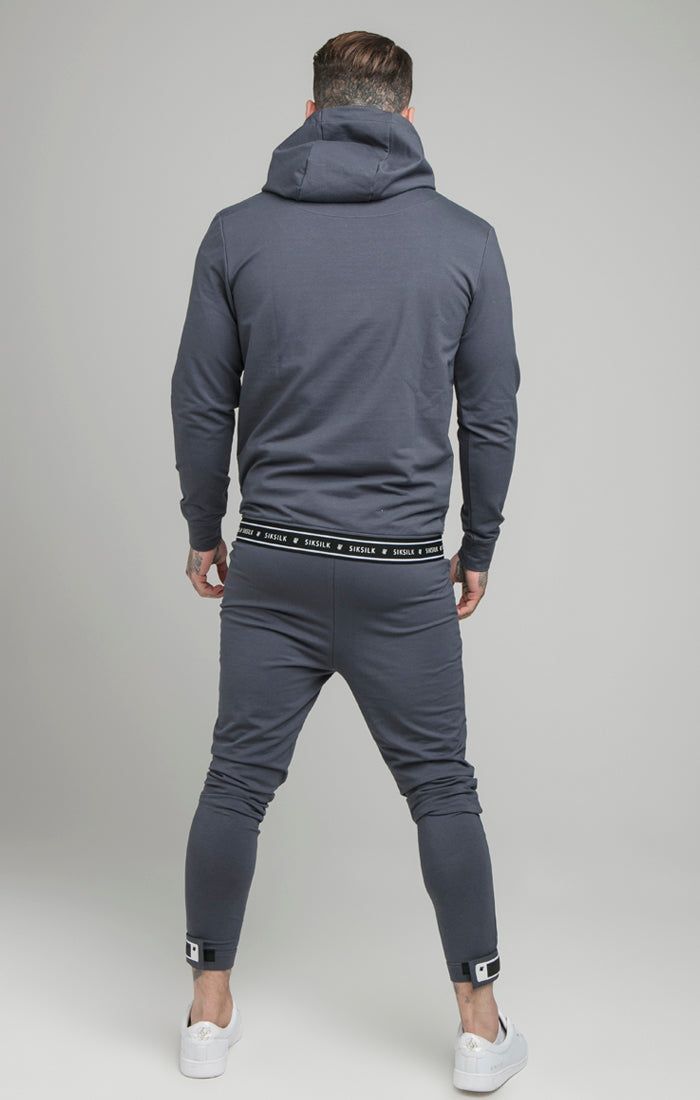 Navy Active Tape Overhead Hoodie sold by Siksilk product image thumbnail 6