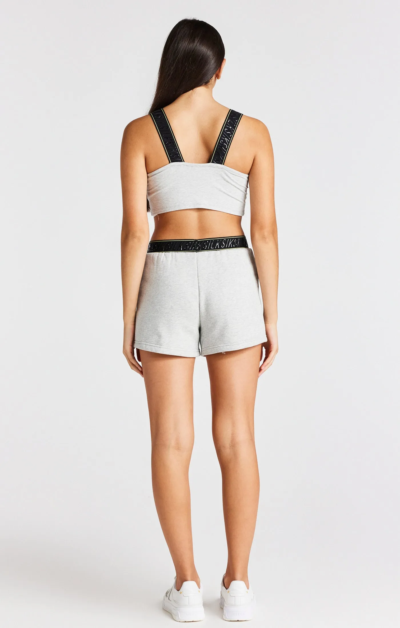 Girls Grey Marl Taped Bralette sold by Siksilk product image thumbnail 5