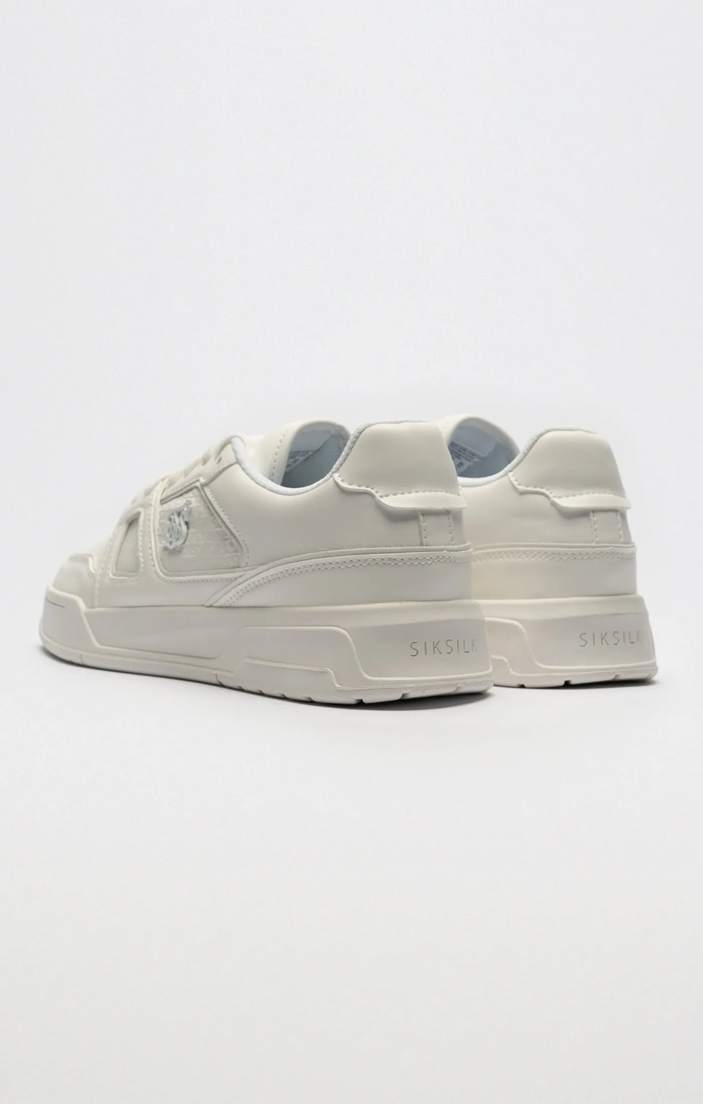Off White Low Top Court Trainer sold by Siksilk product image thumbnail 5