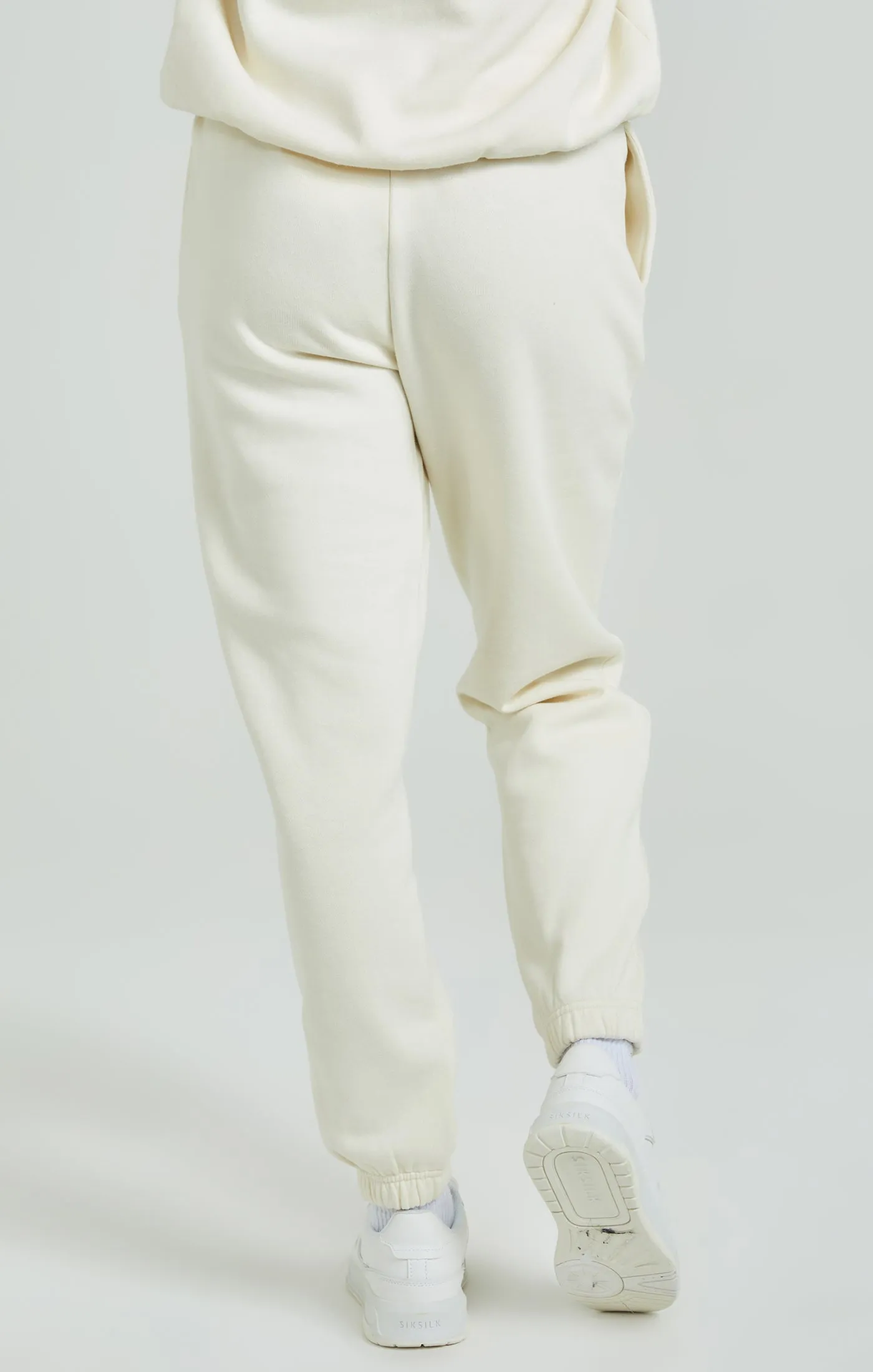 Ecru Oversized Joggers sold by Siksilk product image thumbnail 4