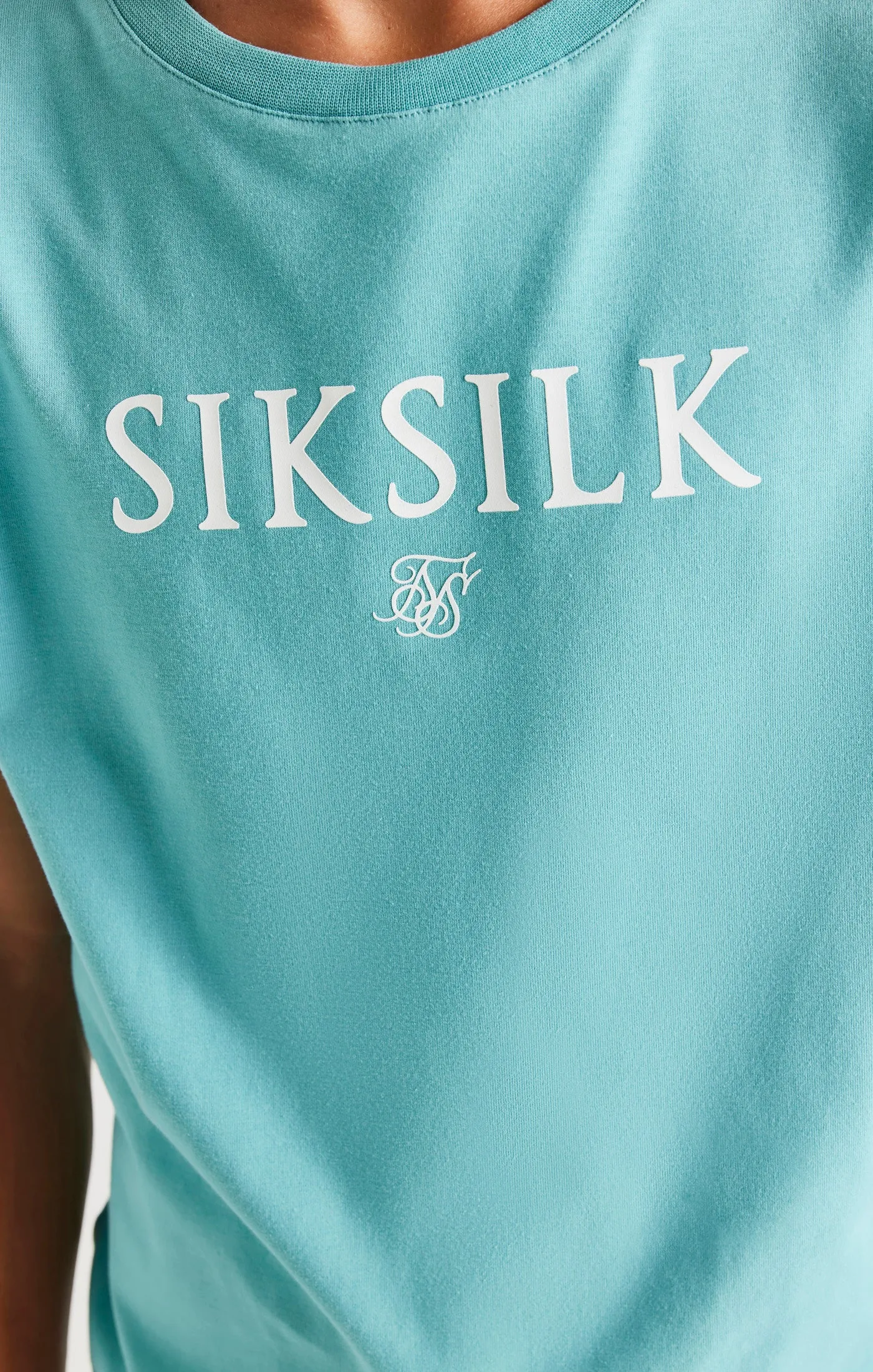 SikSilk Branded Tee - Teal sold by Siksilk product image thumbnail 3