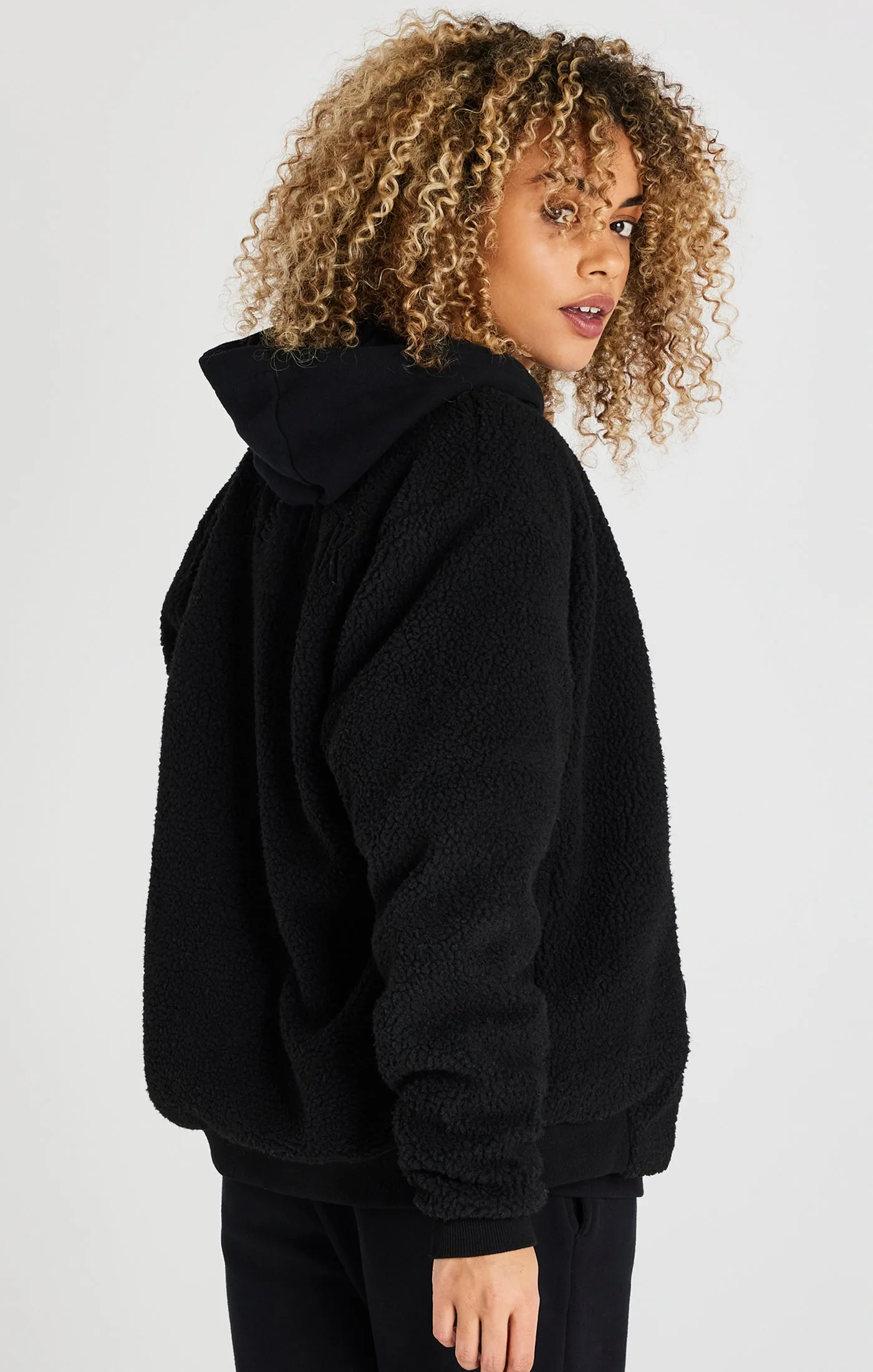 Black Borg Bomber Jacket sold by Siksilk product image thumbnail 5