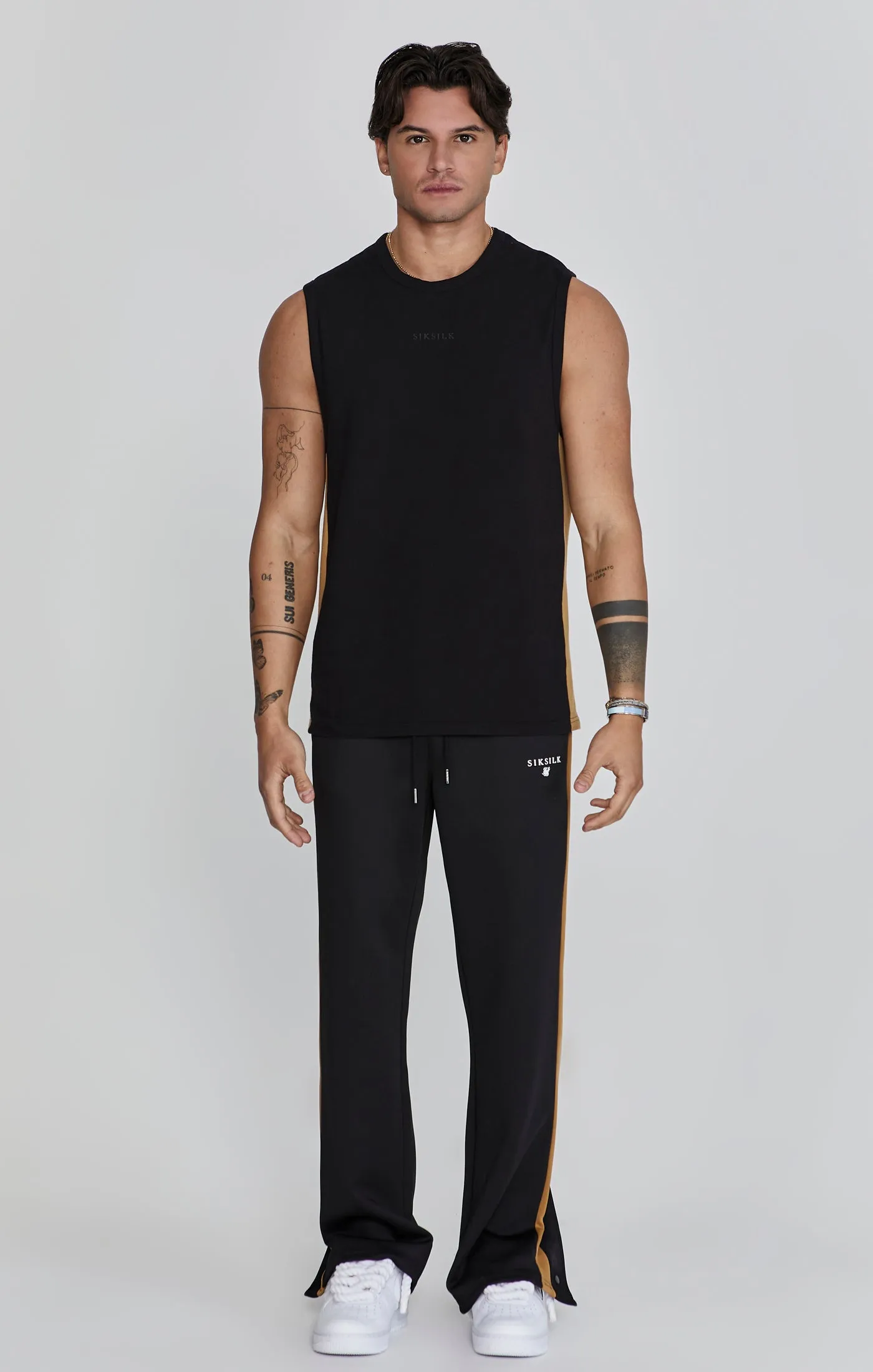 Black Track Pants sold by Siksilk product image thumbnail 2