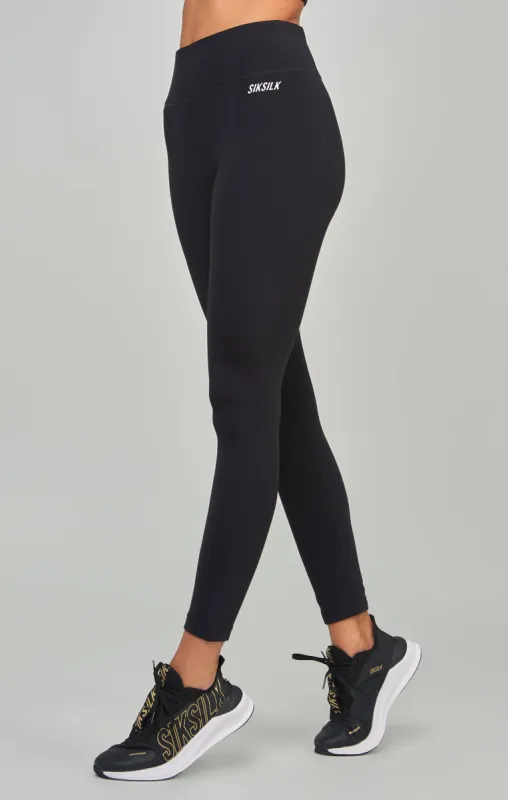 SikSilk Vault Legging - Black sold by Siksilk