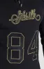 Black Overhead Retro Sports Hoodie sold by Siksilk